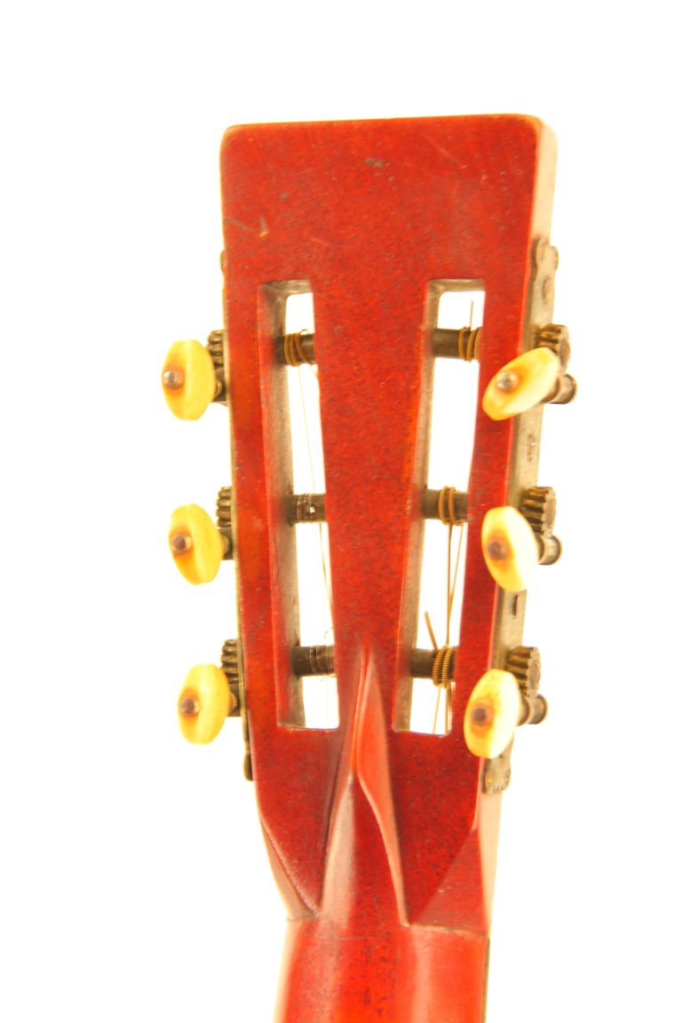 Joseph Bohmann 1890 headstock back