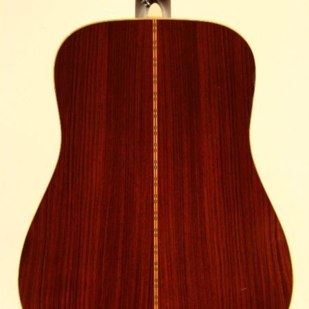 Martin D-28 1979 hinten Korpus