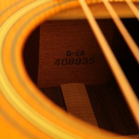 Martin D-28 1979 Seriennummer