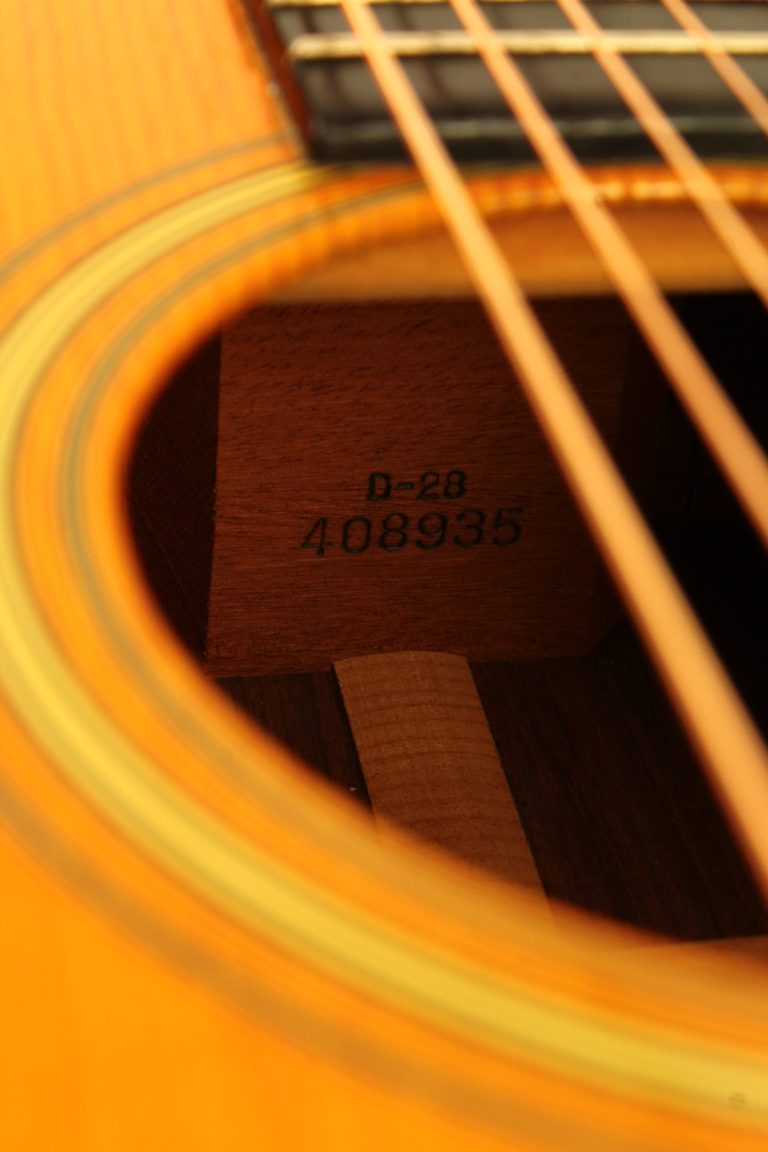 Martin D-28 1979 Seriennummer