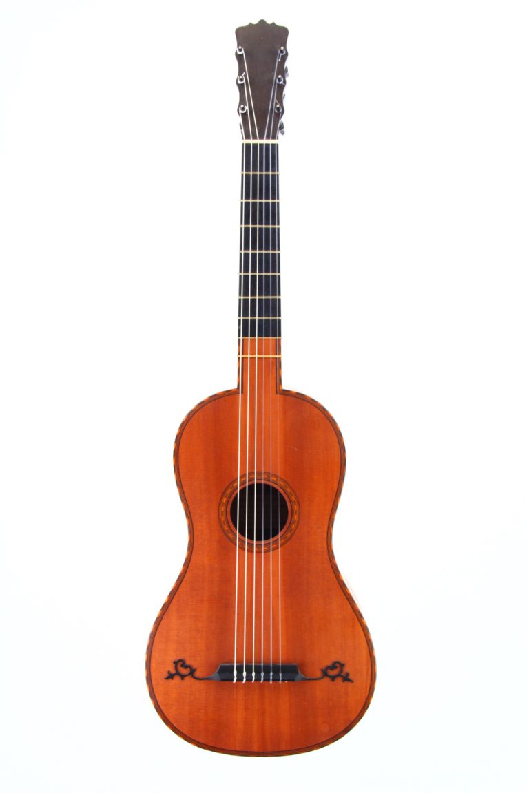 Dieter Hopf baroque guitar vorne