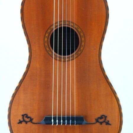 Dieter Hopf baroque guitar Korpus front