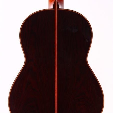 Francisco Barba 1981 Brazilian Rosewood body back