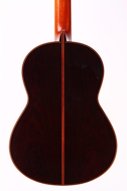 Francisco Barba 1981 Brazilian Rosewood body back