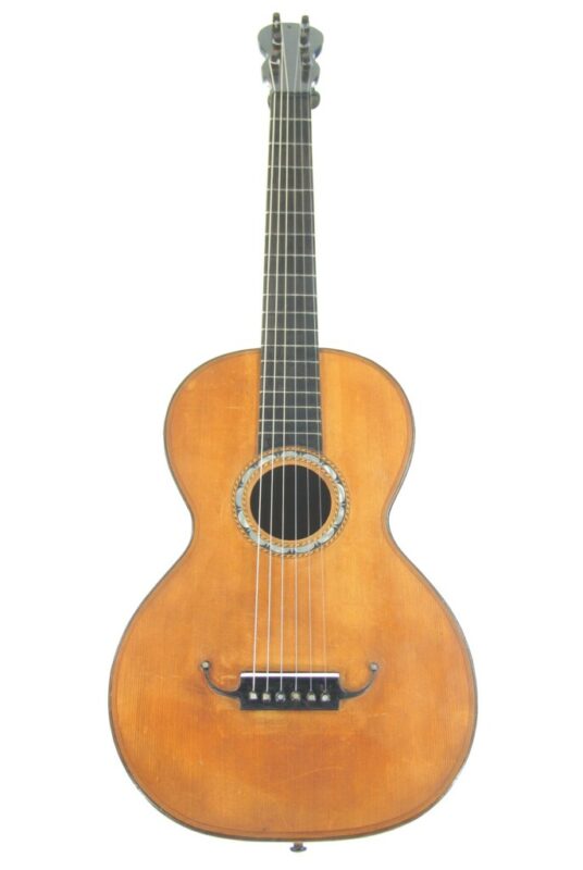 French romantic guitar from ~1860