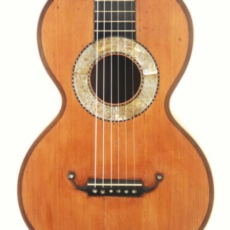 Coffe Goguette style romantic guitar ~1860 - Vintage Guitar World